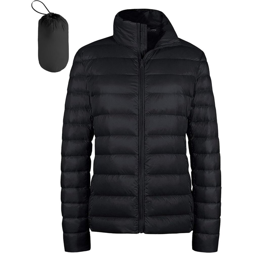 Women's Packable Down Jacket Lightweight Nylon Pu… - image 1